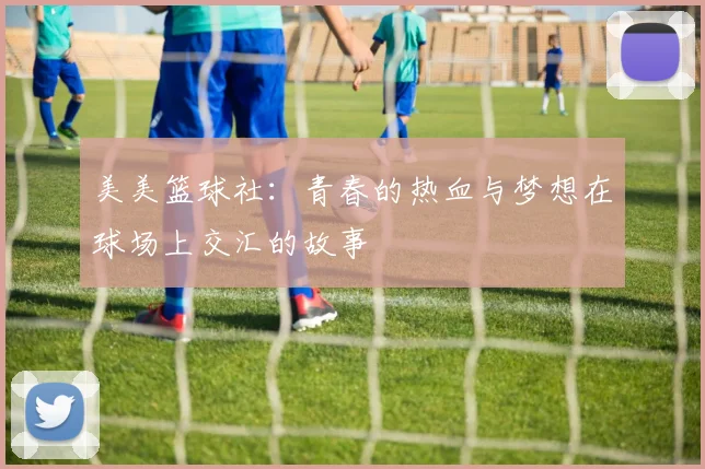 美美篮球社：青春的热血与梦想在球场上交汇的故事
